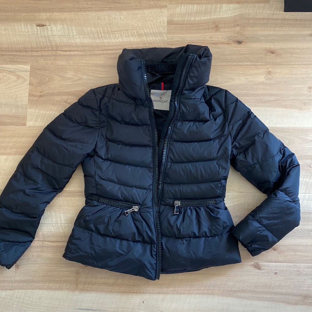 Moncler jacket black size 1 replica